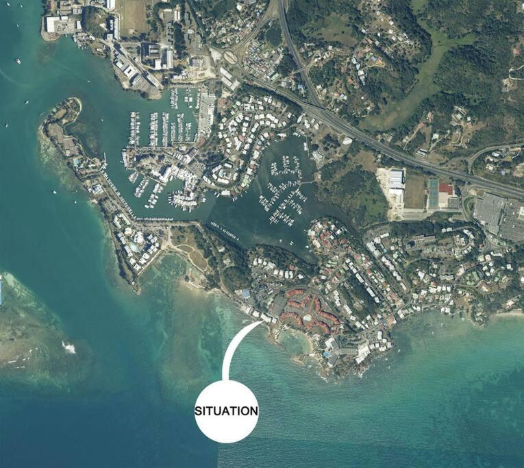 Appart. T2 De Luxe +Jacuzzi, Vue Mer Et Cote Plage Le Gosier  Exterior photo